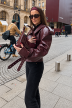 Deena – Jacke aus Kunstleder – Produktansicht