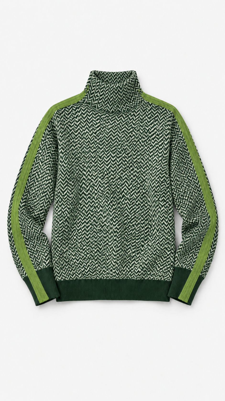 Emma – Damen-Strickpullover mit Fischgrätenmuster