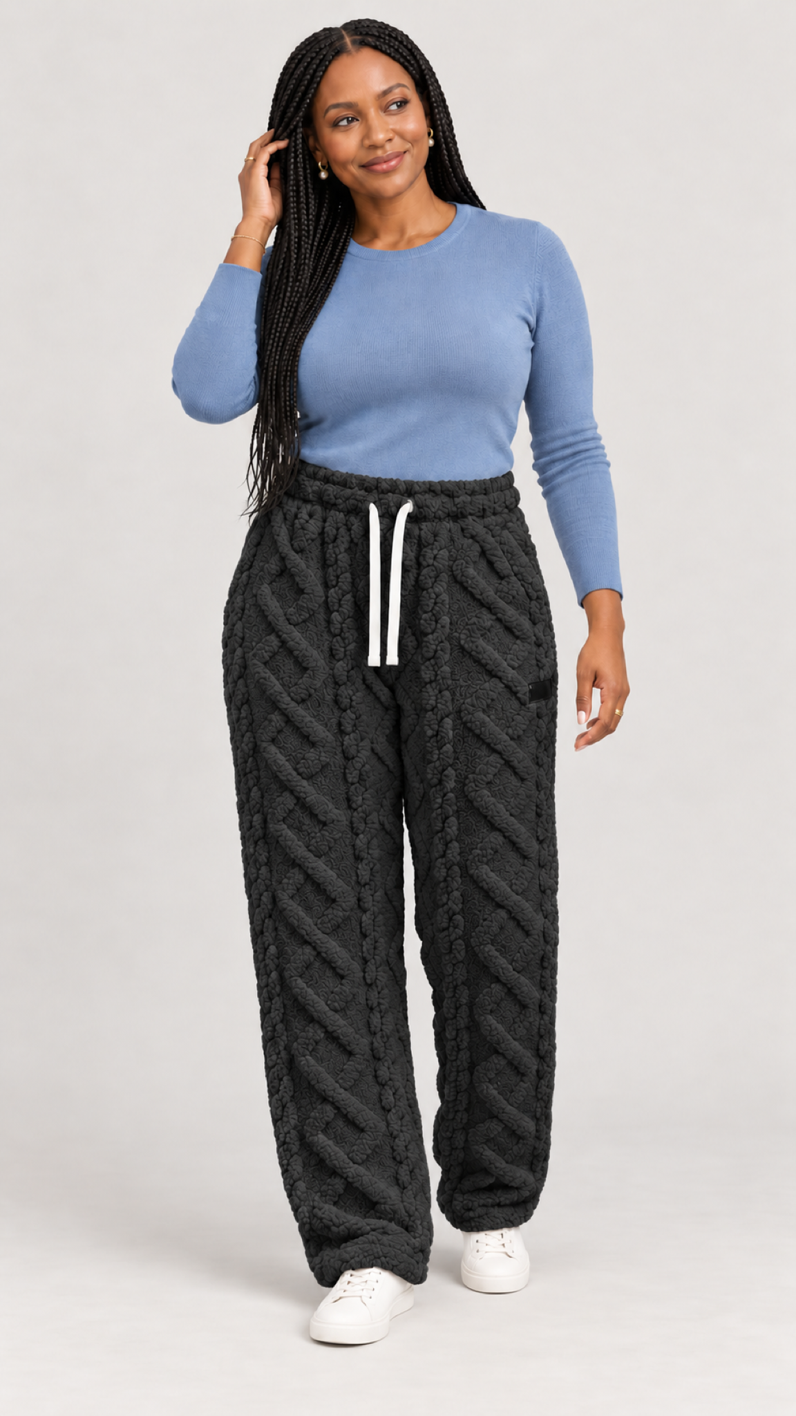 Alina Loungehose in Schwarz – movimento