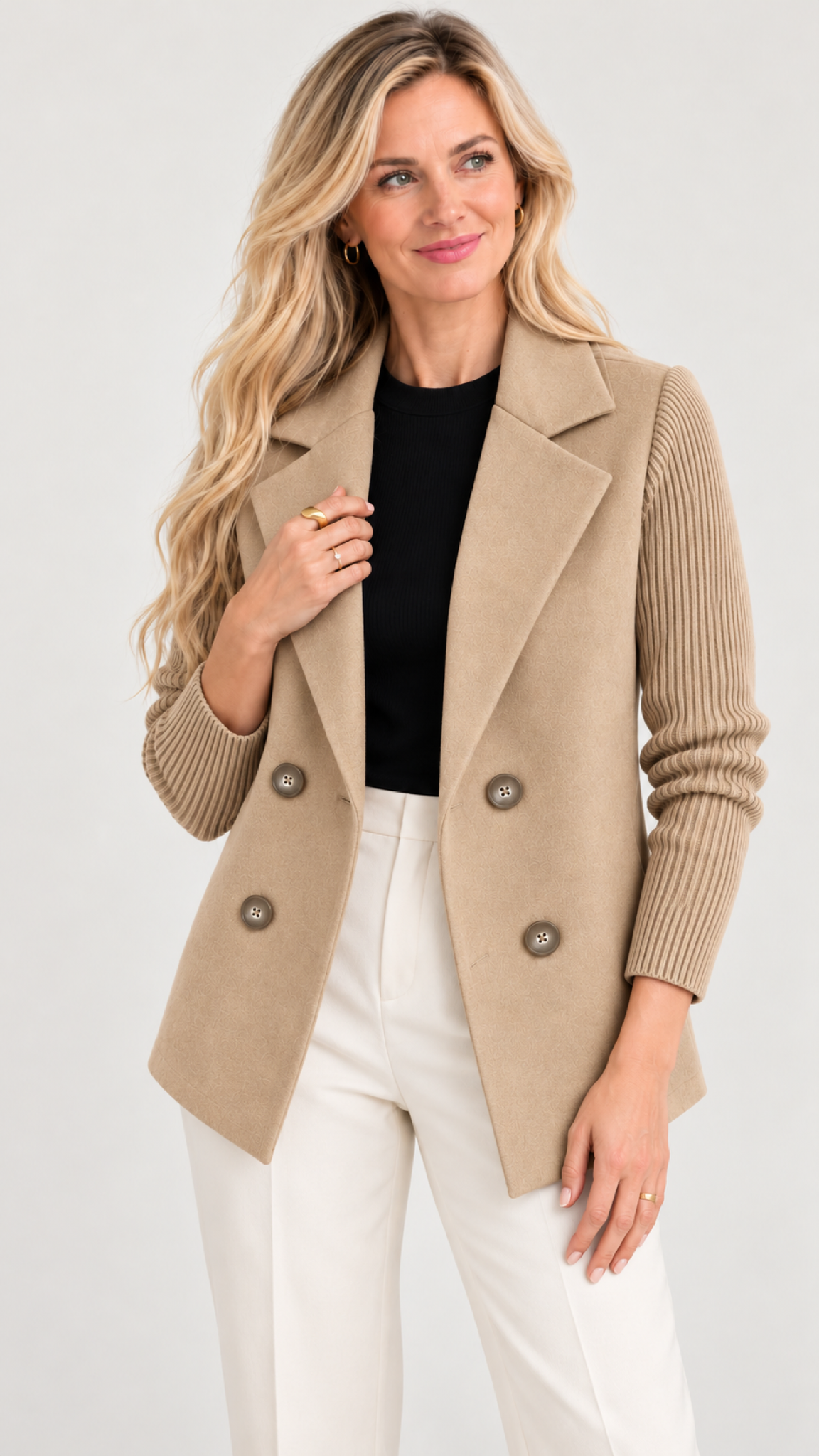 Liane Mantel Khaki – 01-principal