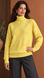 Marcelle Pullover Gelb – 05-ambiente