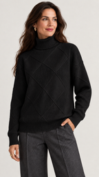 Marcelle Pullover Schwarz – 01-principal