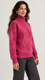 Marcelle Pullover Rosa – 03-lateral