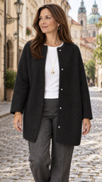 Ruperta Strickjacke in Schwarz – praga