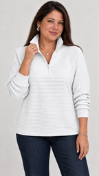 Vilja Pullover in Weiß – gola
